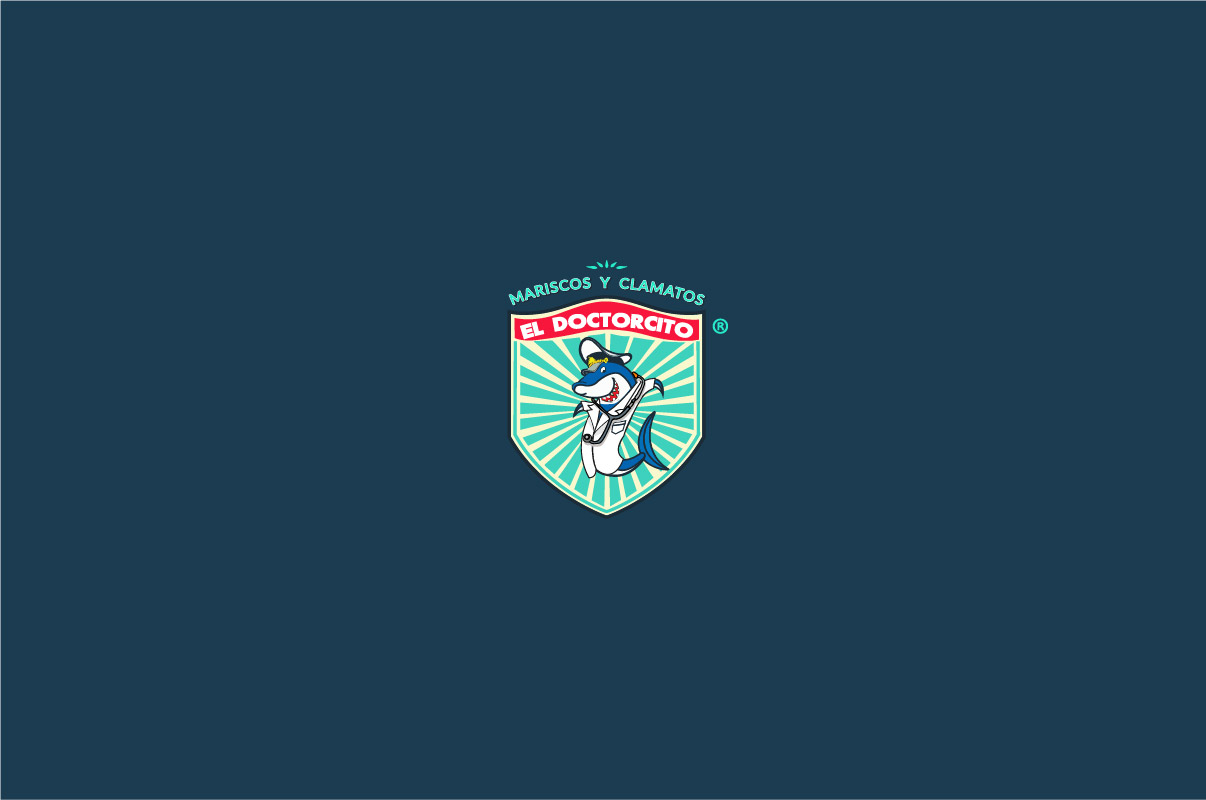 Diseño-Tráfico-Caribe-Estudio-Playa-del-Carmen-diseño-logo-El-Doctorcito-Mariscos